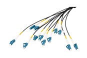 Nätverkskabel - DIGITUS breakout cable - 50 m - black - Svart - 50m - DK-2A33CU050BK-BBB