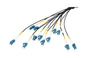 Nätverkskabel - DIGITUS breakout cable - 100 m - black - Svart - 100m - DK-2A33CU100BK-BBB