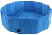 Hundar - FLAMINGO Doggy Splash Pool Blue M  120x30CM - 540058510924
