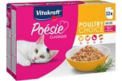 Katter - Vitakraft Poésie Classique Multipack Poultry Choice (12-Pack x 85g) - 58979