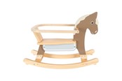 Babyleksaker - Small Foot - Rocking Horse with Seat Brown - 12291