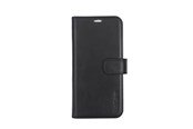 Mobile - Covers & Cases - Radicover Wallet Case 2in1 Anti Radiation Leather MagS Black - iPhone 15 Pro - RAD286