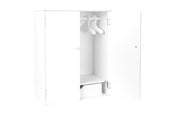 Docka, bamse och tillbehör - Small Foot - Wooden Dolls Wardrobe with Hangers 3dlg. - 11213