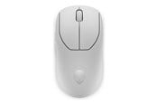 Mus - Dell Alienware Pro Wireless Gaming Mouse - mouse - USB 2.4 GHz - lunar light - Mouse - Optic - 6 knappar - Vit - PRO-MS-W-DEAM
