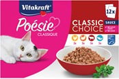 Katter - Vitakraft Poésie®Classique multipak, classic choice i sås - 58978