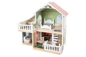 Docka, bamse och tillbehör - Small Foot - Wooden Urban Villa Dollhouse with Furniture 9dlg. - 12277