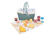 Rollek - Small Foot - Picnic Set with Wooden Play Food Tasty 26dlg. - 12325