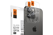 Andra mobiltillbehör - Spigen Glass tR EZ Fit Optik Pro 2 Pack - black - iPhone 17/16/15/14 Pro / 17/16/15/14 Pro Max - AGL05205