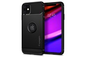 Mobile - Covers & Cases - Spigen Rugged Armor - black - iPhone 11 - 076CS27183