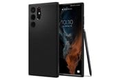 Mobile - Covers & Cases - Spigen Liquid Air - matte black - Samsung Galaxy S22 Ultra - ACS03915