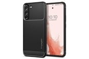 Mobile - Covers & Cases - Spigen Rugged Armor - matte black - Samsung Galaxy S22 - ACS03986