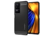 Mobile - Covers & Cases - Spigen Rugged Armor - matte black - Xiaomi POCO F4/Redmi K40S - ACS04516