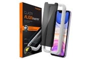 Mobiltelefontillbehör-Skyddsfilm - Spigen Glass AlignMaster Privacy 1 Pack - iPhone 11 - AGL00103