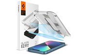 Mobiltelefontillbehör-Skyddsfilm - Spigen Glass tR EZ Fit 2 Pack - privacy sensor open - iPhone 14 Plus/13 Pro Max - AGL03378