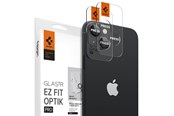 Andra mobiltillbehör - Spigen Glass EZ Fit Optik Pro 2 Pack - black - iPhone 15/15 Plus/14/14 Plus - AGL05213