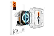 Smartwatch - Accessories - Spigen Glass tR EZ Fit 2 Pack - Apple Watch Ultra 3/2/1 - AGL05556