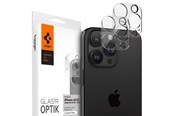 Andra mobiltillbehör - Spigen Glass tR Optik 2 Pack - crystal clear - iPhone 16/15/14 Pro / 16/15/14 Pro Max - AGL05761