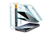 Mobiltelefontillbehör-Skyddsfilm - Spigen Glass tR EZ Fit (Privacy) 2 Pack - transparency - iPhone 15 Pro Max - AGL06874