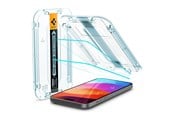 Mobiltelefontillbehör-Skyddsfilm - Spigen Glass tR EZ Fit 2 Pack - transparency - iPhone 16/15 Plus - AGL06883