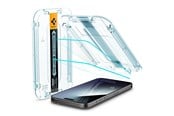 Mobiltelefontillbehör-Skyddsfilm - Spigen Glass tR EZ Fit 2 Pack - transparency - iPhone 15 Pro - AGL06892