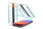 Mobiltelefontillbehör-Skyddsfilm - Spigen Glass tR EZ Fit 2 Pack - transparency - iPhone 16/15 - AGL06903