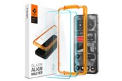 Mobiltelefontillbehör-Skyddsfilm - Spigen Glass tR AlignMaster 2 Pack - Nothing Phone (2) - AGL06981