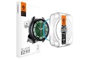 Mobiltelefontillbehör-Skyddsfilm - Spigen Glass tR EZ Fit 2 Pack - Samsung Galaxy Watch6 Classic 47mm - AGL07066