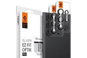 Andra mobiltillbehör - Spigen Glass tR EZ Fit Optik Pro 2 Pack - black - Samsung Galaxy S24 Ultra - AGL07425