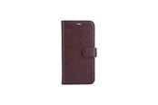 Mobile - Covers & Cases - Radicover Anti Radiation Mobile Case PU Leather iPhone 13 Flipcover Brown - RAD262