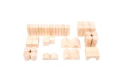 Lärande & Utbildning - Small Foot Wooden Building Blocks in Bag 50dlg. - 11396