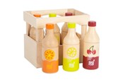 Figure - Small Foot - Wooden Crate with Bottles 7 pcs. - 11739