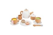 Rollek - Small Foot - Wooden Tea Set with Play Food 17 pcs - 11214