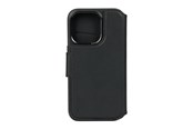 Mobile - Covers & Cases - Decoded Leather Detachable Wallet for iPhone 15 Pro Black - D24IPO15PDW5BK