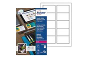 Papper, Fotopapper & Etiketter - Avery Quick&Clean - business cards - 250 card(s) - 54 x 85 mm - 270 g/m² - C32026-25