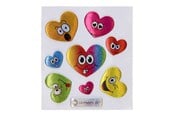 Kreativa spel - LG-Imports Stickers Smile Face Glittering (Assorted) - 9737
