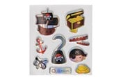 Kreativa spel - LG-Imports Stickers Pirates Glittering (Assorted) - 9729