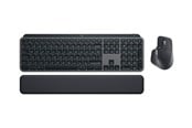 Tangentbord - Logitech MX Keys S Combo Graphite (FR) - Tastatur & Mus set - Fransk - Grå - 920-011607