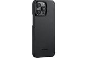 Mobile - Covers & Cases - PITAKA MagEZ 4 600D case black/grey twill - iPhone 15 Pro - KI1501PA