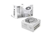 Strömförsörjning - ASUS TUF GAMING 1000G - White Strömförsörjning - 1000 Watt - 135 mm - ATX 3.1 - 80 Plus Gold certificate - 90YE00S5-B0NA00