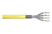 Nätverkskabel - DIGITUS CAT 7A S-FTP Installation Cable - 500m - Gul - 500m - DK-1743-A-VH-5-LD