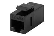 Nätverks tillbehör - Deltaco 396-8 Connector for keystone mounting UTP (unshielded) Cat5e female female - 396-8