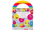 Kreativa spel - LG-Imports Coloring book with stickers smile face - 6864