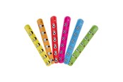 Små presenter till barn - LG-Imports Slap bracelet Smile face (Assorted) - 4386
