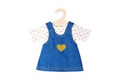Dockor & Tillbehör - Heless Doll dress with Golden T-Shirt 28-35 cm - 1052