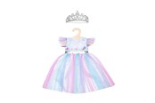 Docka, bamse och tillbehör - Heless Doll dress Fairy and Unicorn with Crown 35-45 cm - 2130