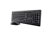 Tangentbord - Trust Primo Wireless Deskset Nordic - Tastatur & Mus set - Nordisk - Svart - 25435