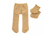 Dockor & Tillbehör - Heless Doll Tights with Socks - Gold 35-45 cm - 476