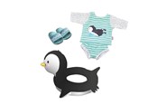 Dockor & Tillbehör - Heless Penguin Swimming Set Dolls 35-45 cm - 11