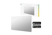 Uppvärmning och kylutrustning - Hombli Smart Infrared Heater Glass Panel 600w Mirror - HBHP-0413