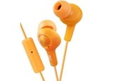 Hörlurar / Headset - JVC Headphone FR6 Gumy Plus Mic Orange - HAFR6DEX
